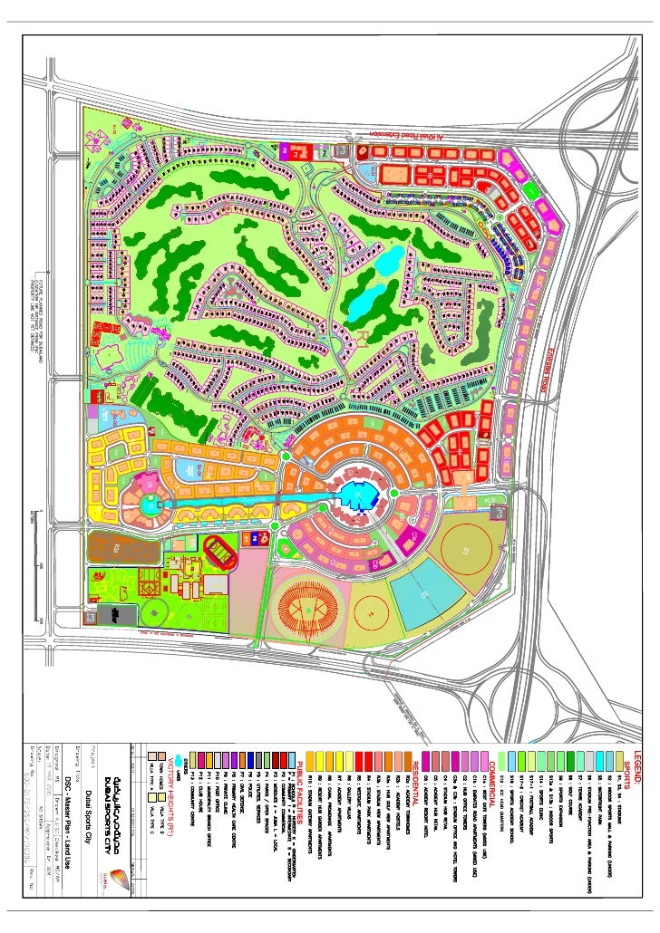 Dubai sport city master plan