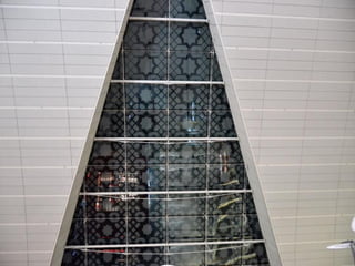 Dubai airport at night
