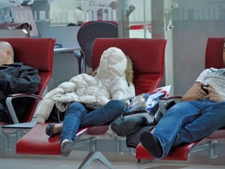 Dubai airport by day