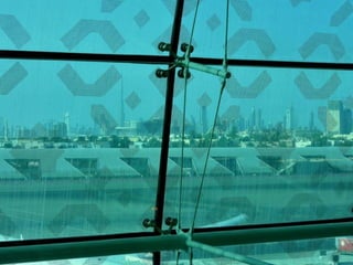 Dubai airport by day