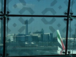 Dubai airport by day