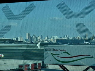 Dubai airport by day
