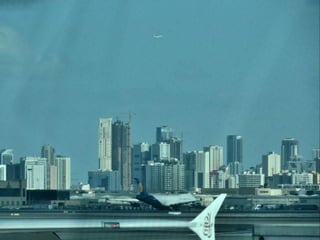 Dubai airport by day