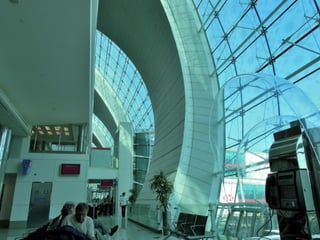 Dubai airport by day