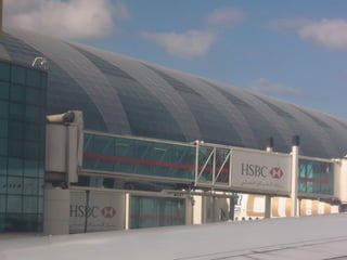 Dubai airport by day