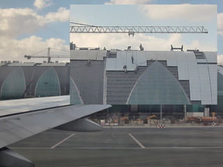 Dubai airport by day