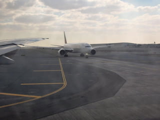 Dubai airport by day
