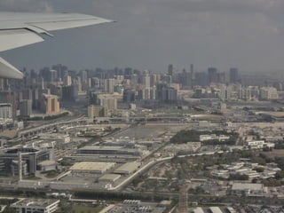 Dubai airport by day