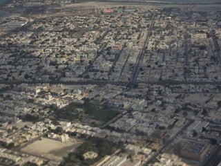 Dubai airport by day