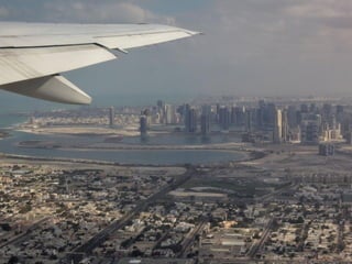 Dubai airport by day