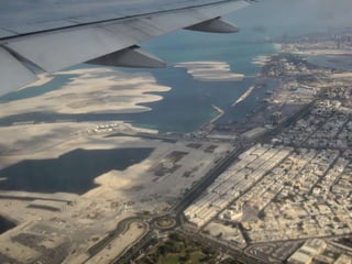 Dubai airport by day