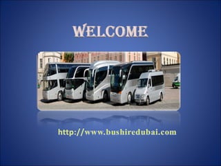 Dubai bus rentals