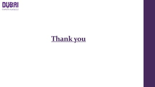 DUBAI LIBRARY BRANCHES | PPT