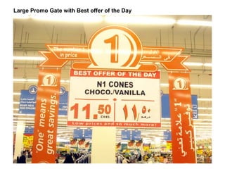 Large Promo Gate with Best offer of the Day 
 