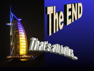 The END That's all folks... 