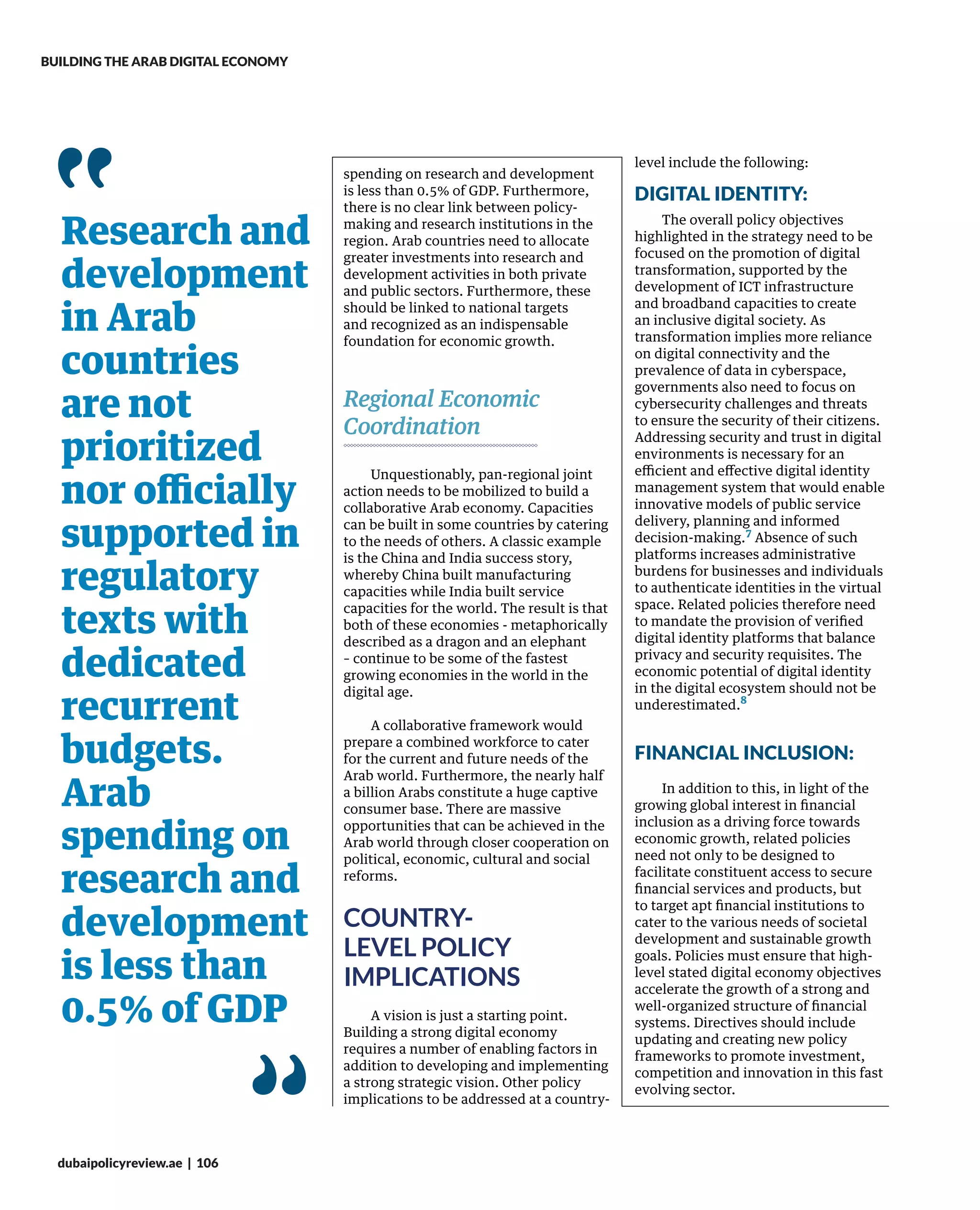 Digital Economy and Policy Needs for Digital Transformation | PDF