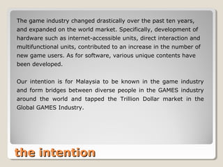 Futurist Foundation Project Dubai World Game Expo 2010 Report