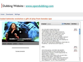 Dubbing Website : www.opendubbing.com
 