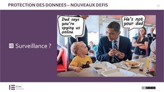 13PROTECTION DES DONNEES – NOUVEAUX DEFIS
Surveillance ?
 
