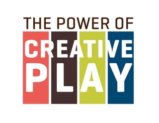 THE POWER OF
CREATIVE
PLAY
 