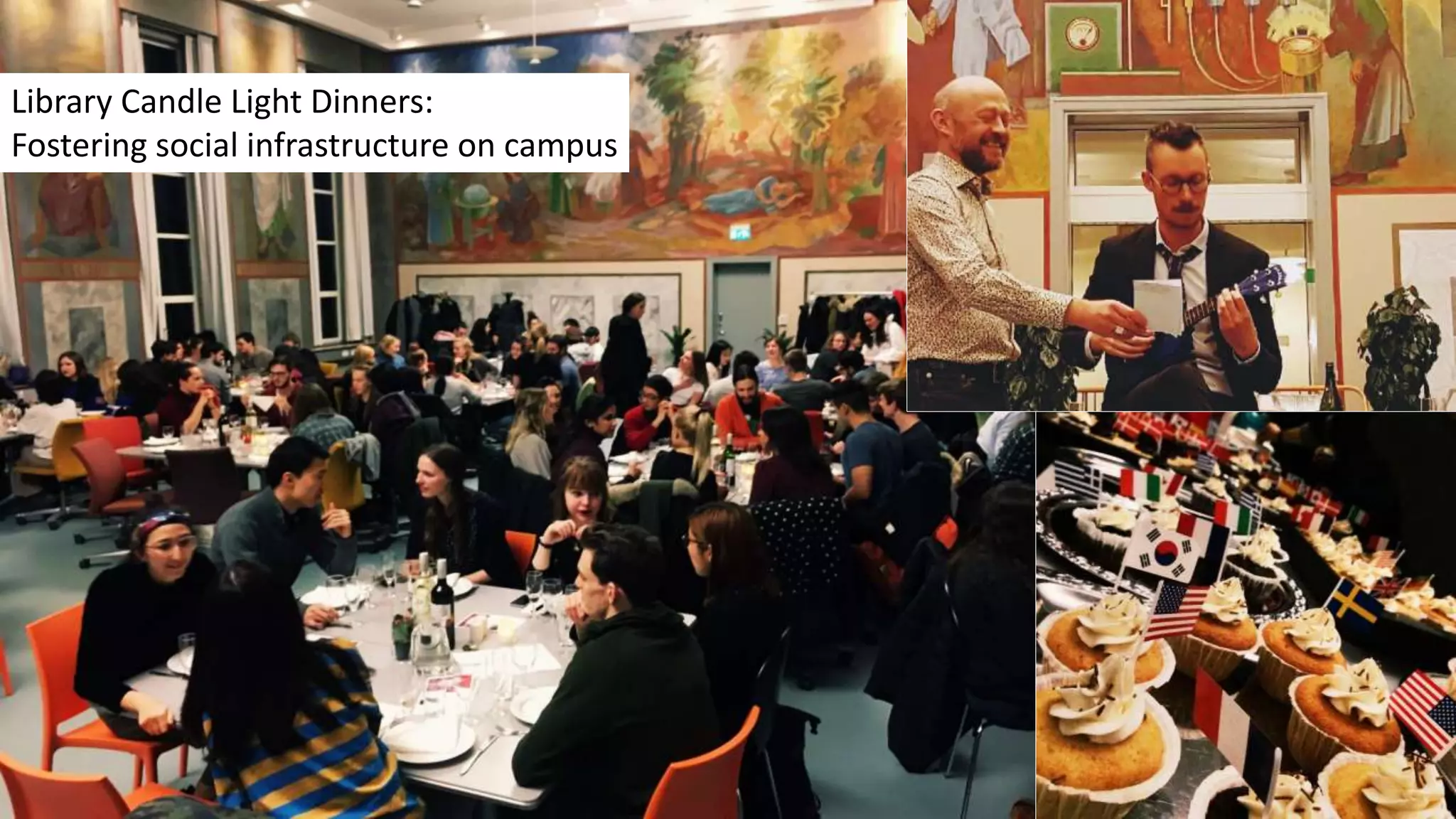 Library Candle Light Dinners:
Fostering social infrastructure on campus
 