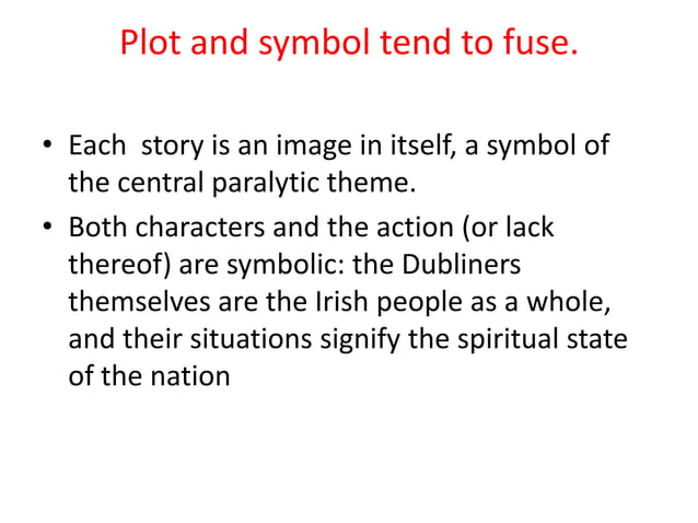 Dubliners by James Joyce: Narrative Structure | PPT
