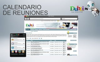 CALENDARIO
DE REUNIONES
 