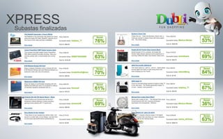 XPRESSSubastas finalizadas
 