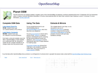 OpenStreetMap
 