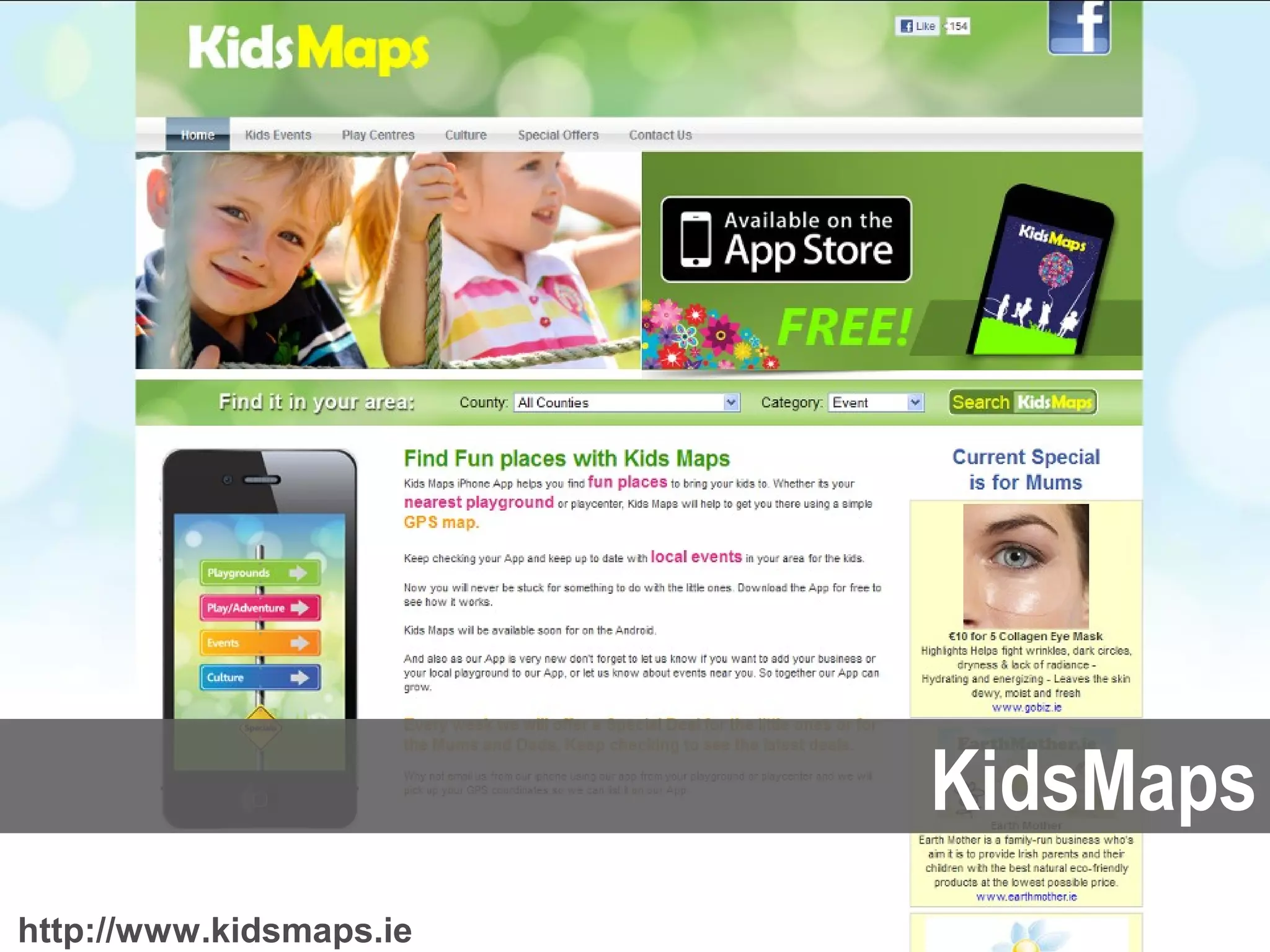 KidsMaps
http://www.kidsmaps.ie   supporting data-driven innovation in the Dublin region
 