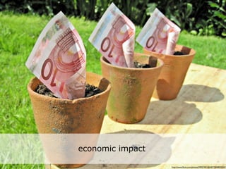 economic impact

                  http://www.ﬂickr.com/photos/59937401@N07/5858059202/
 