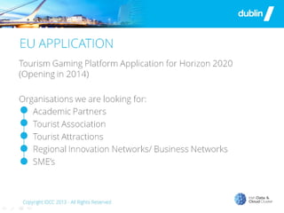 supporting data-driven innovation in the Dublin region
 