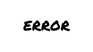 error

 