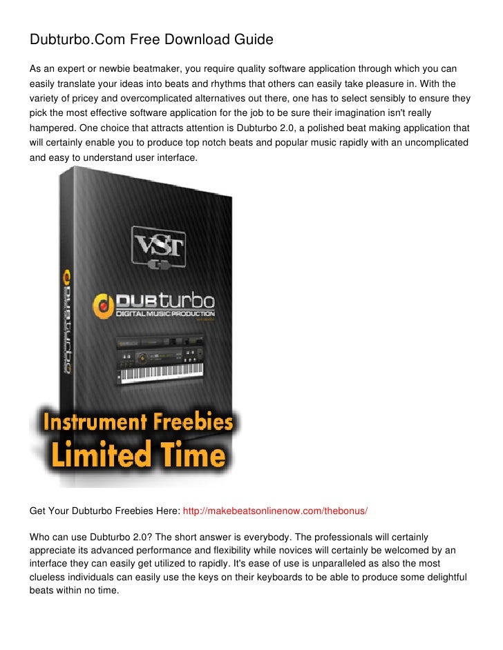 Dub Turbo Free Downloads And Reviews Cnet Download Com