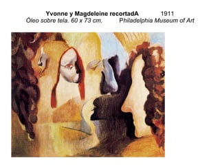 Yvonne y Magdeleine recortadA  1911 Óleo sobre tela. 60 x 73 cm.   P hiladelphia Museum of Art 