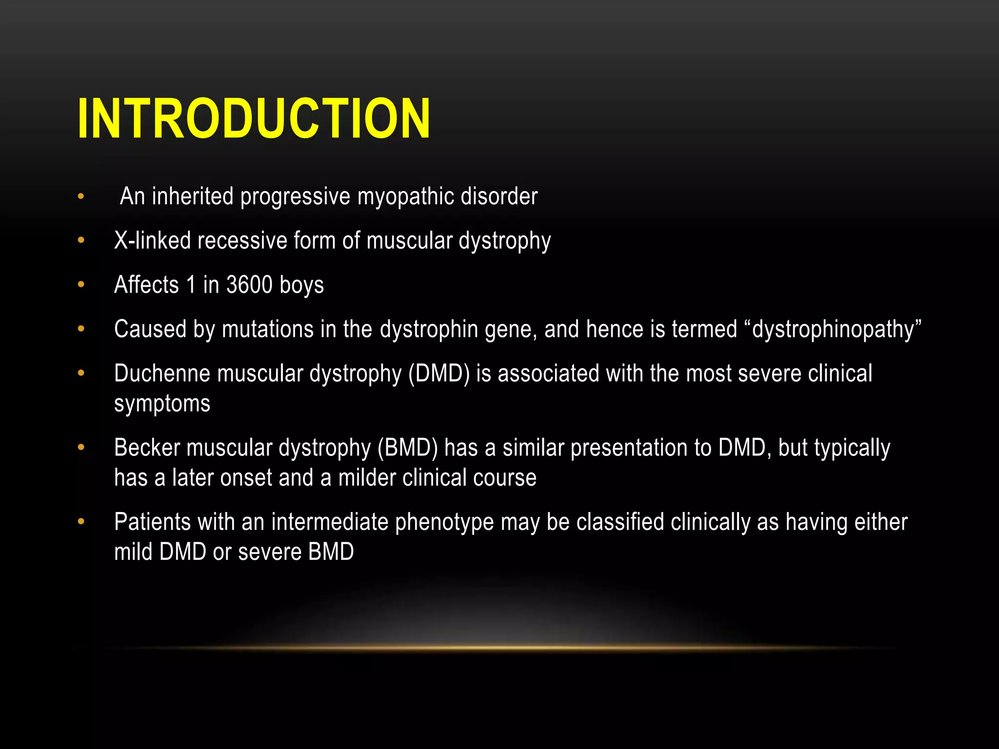 Duchenne muscular dystrophy | PPTX