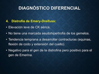 Duchenne Oliveros PPTP o distrofia muscular | PPTX