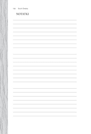 166 Duch Święty166 Duch Święty
NOTATKI
 