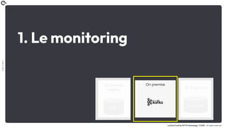Coin
Coin
!
La Duck Conf by OCTO Technology © 2023 - All rights reserved
1. Le monitoring
On premise
On premise
Legacy
DB2 CloudSQL
 