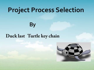 Project Process Selection

       By
 