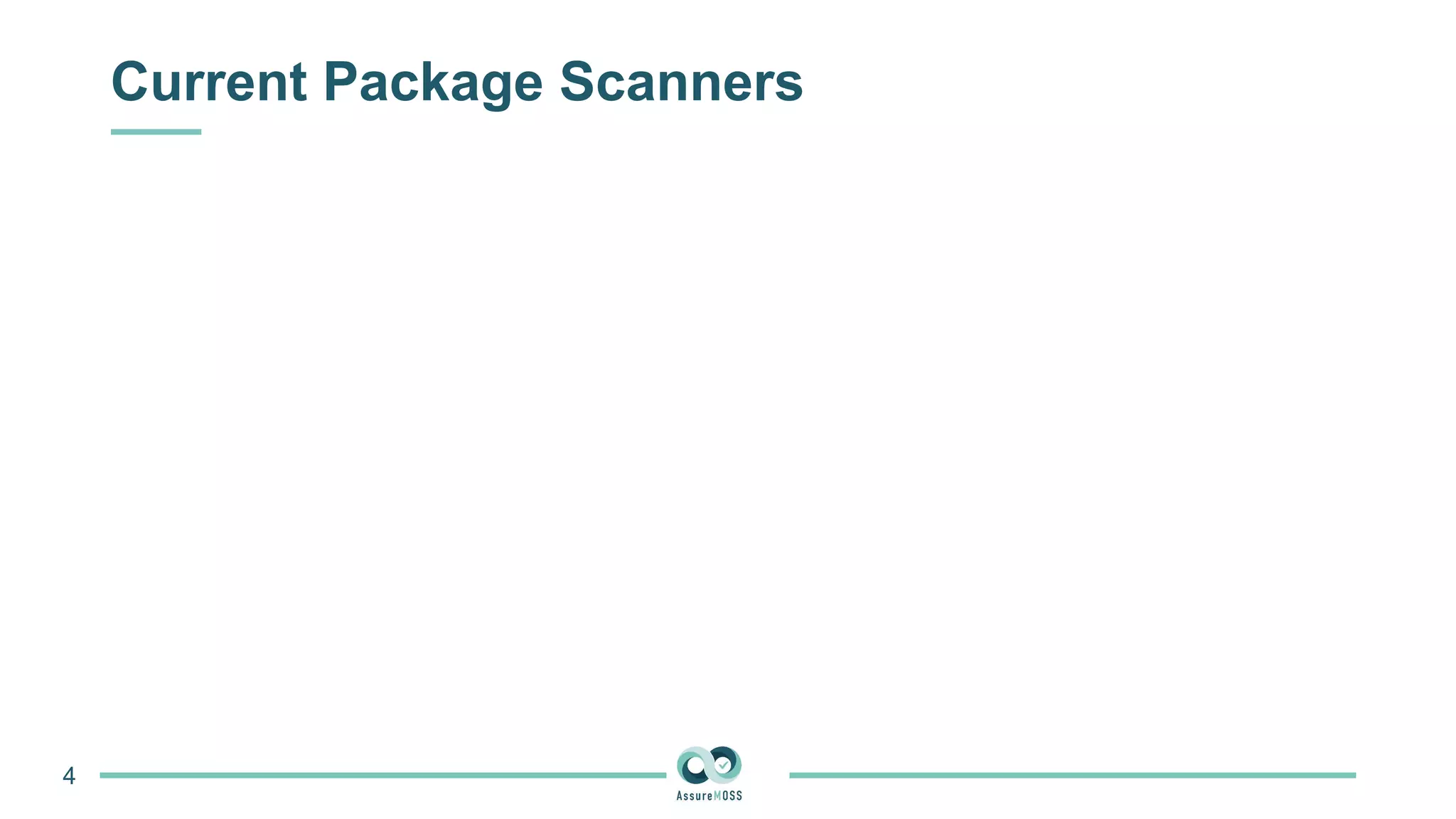 Current Package Scanners
4
 