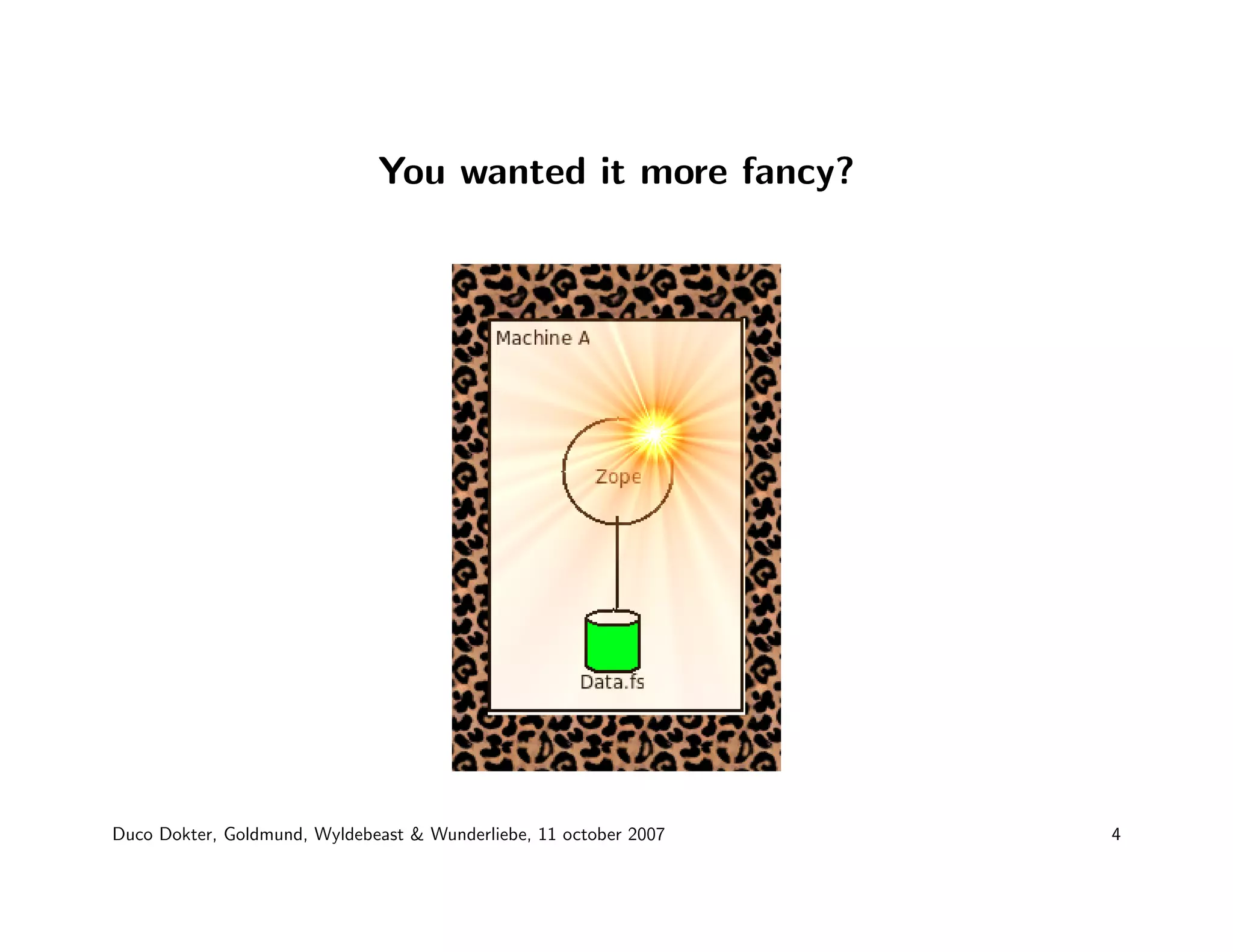 Duco Dokter - Plone for the enterprise market: technical musing on caching, Clustering and Single Sign-On