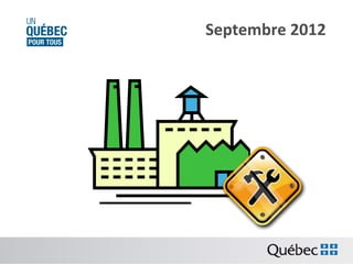 Septembre	
  2012	
  

 