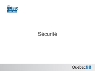 Sécurité

 