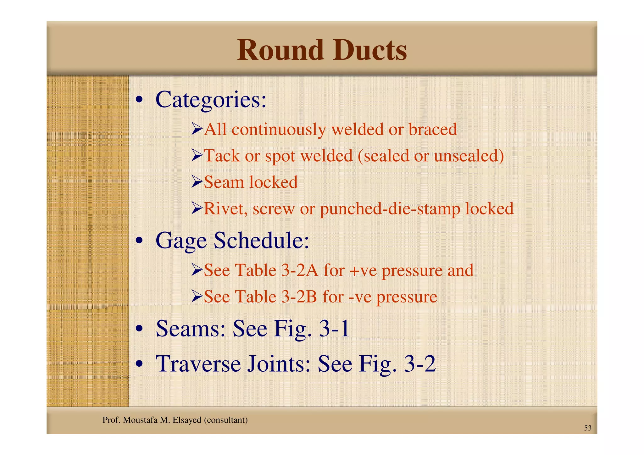 Duct Construction 050507 | PDF
