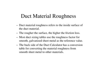 Duct design | PDF