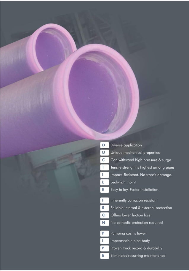 Electrosteel Castings Limited Ductile Iron Pipes and Fittings