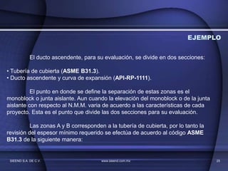 Api Rp 1111 DUCTOS -Presentacion, esp. remanente.ppt