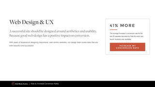 How to Increase Conversion Rates
 