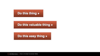 How to Increase Conversion Rates
 